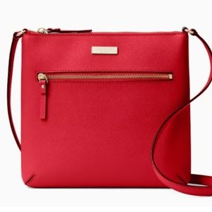 RED KATE SPADE CROSSBODY PURSE NEW